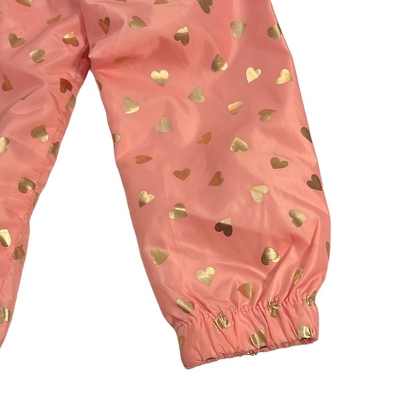 Victory Heart Pink Hooded Jacket with Gold Heart Details - Picture 8 of 12